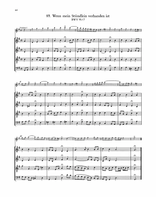 First page of Christus, der ist mein Leben