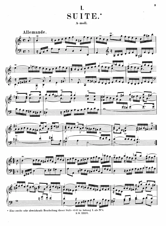 First page of Suite