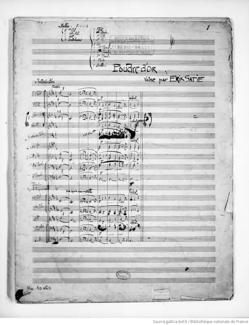 First page of Poudre d'or