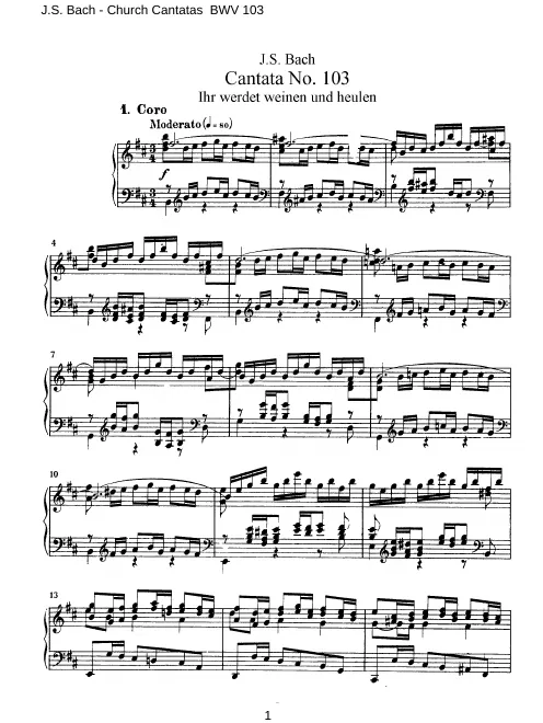 First page of Ihr werdet weinen und heulen