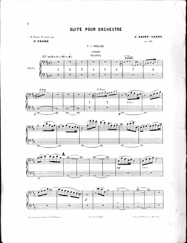 First page of Suite