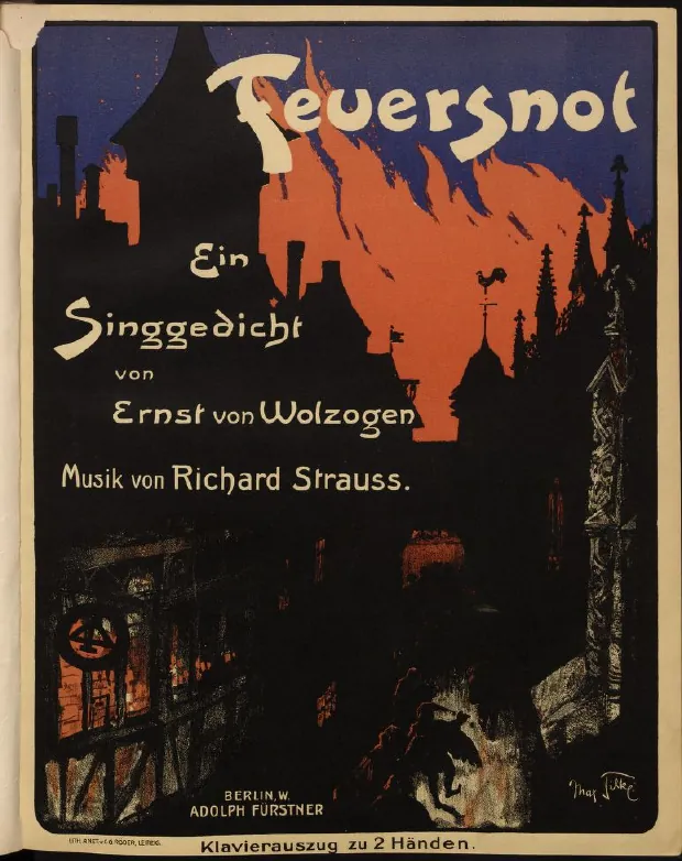 First page of Feuersnot