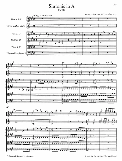 First page of Symphony No.14
