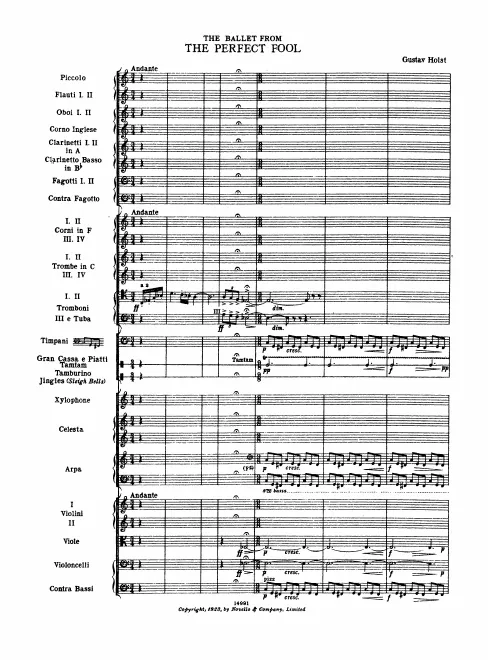 First page of The Perfect Fool