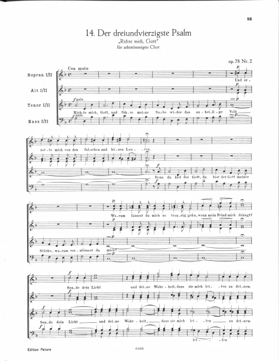 First page of 3 Psalms