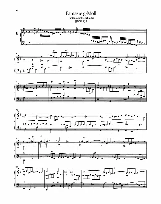 First page of Fantasia