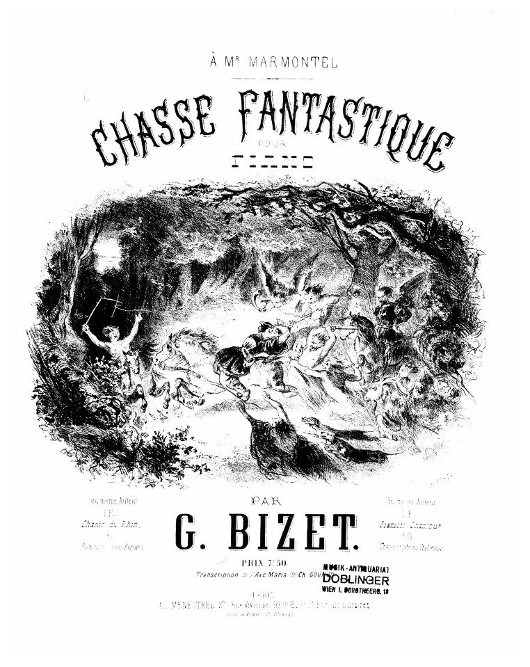 First page of Chasse fantastique