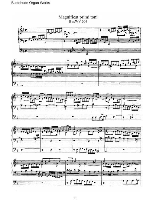 First page of Magnificat primi toni