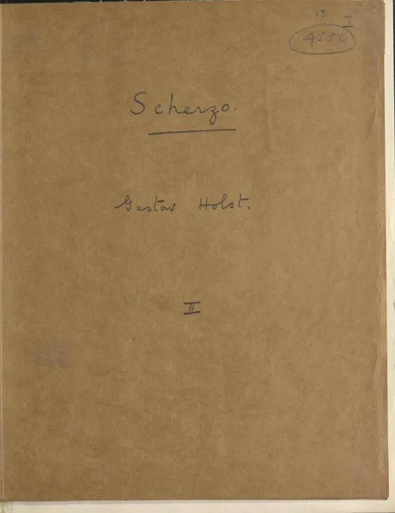 First page of Scherzo