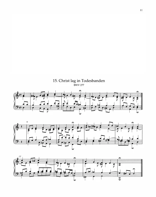 First page of Christ lag in Todes Banden