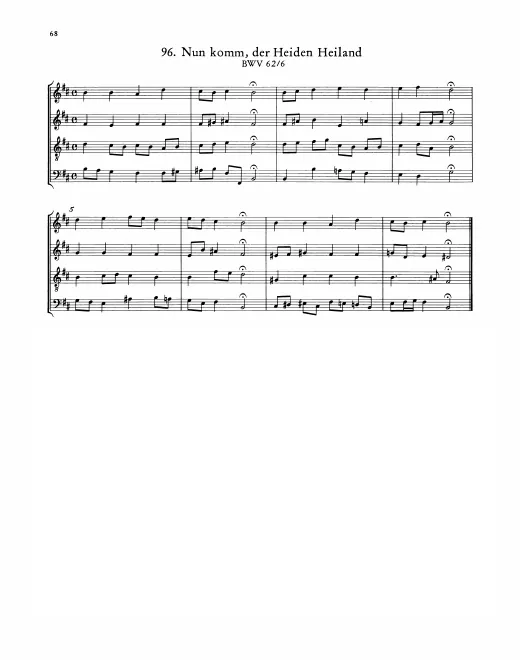 Study Choral Score (Textless)