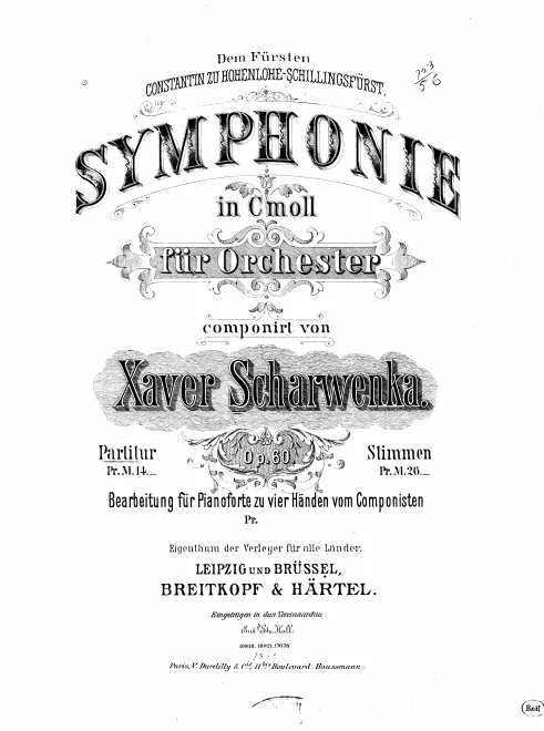 First page of Symphony