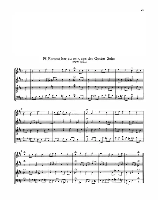 Study Choral Score (Textless)