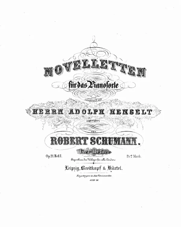 First page of 8 Novelletten