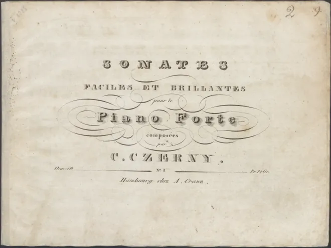 First page of 2 Sonatinas faciles et brillantes