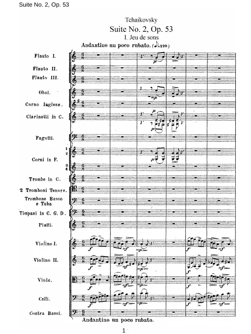 First page of Suite No.2