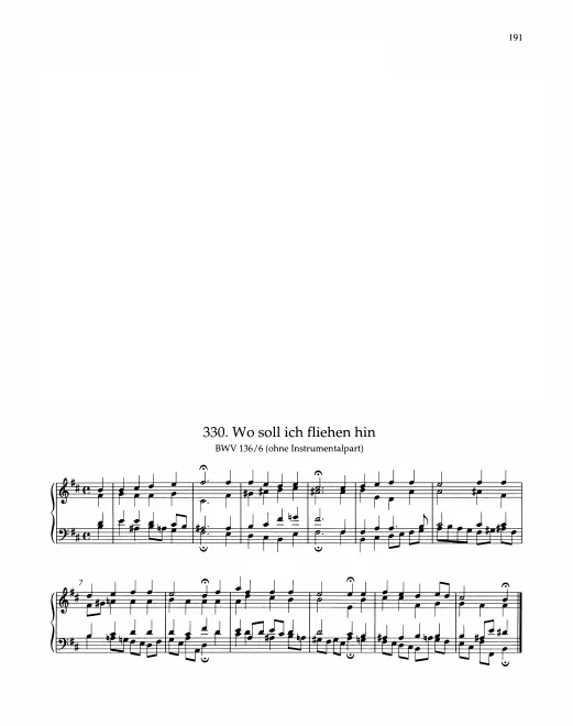 Study Chorale Score (Textless)