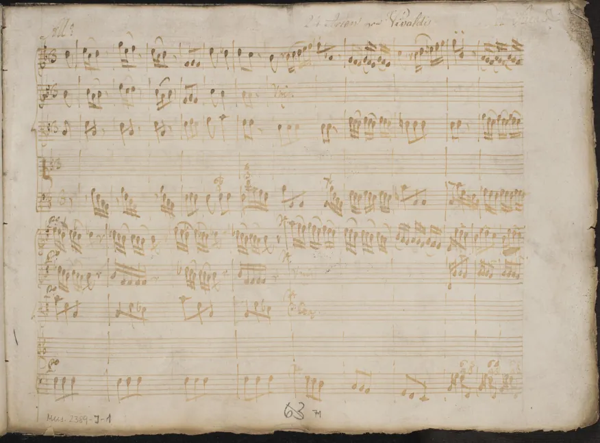 First page of Semiramide