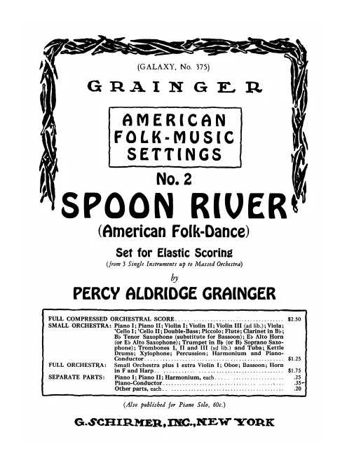 First page of Spoon River