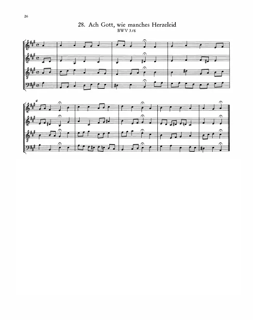 Study Chorale Score (Textless)