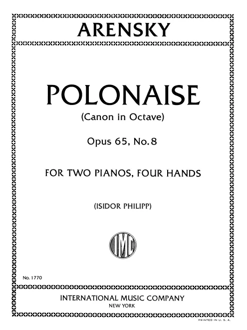 First page of Children's Suite