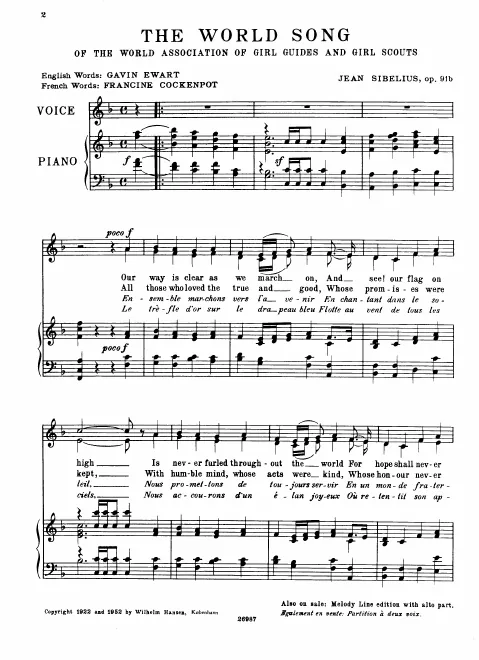 First page of Two Marches