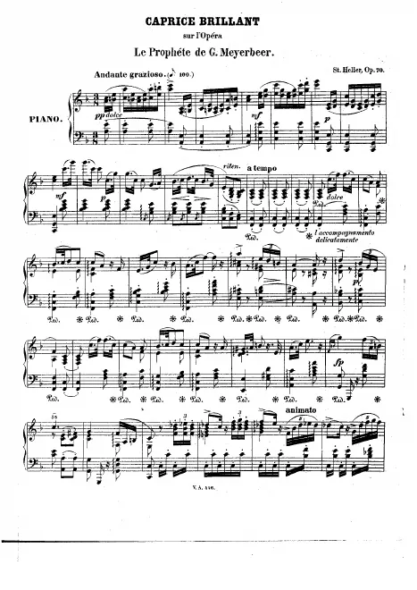 First page of Caprice brillant