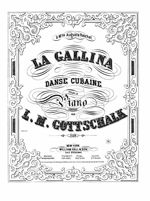 First page of La gallina (The Hen)
