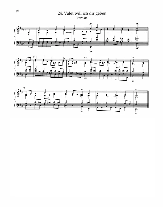 First page of Valet will ich dir geben