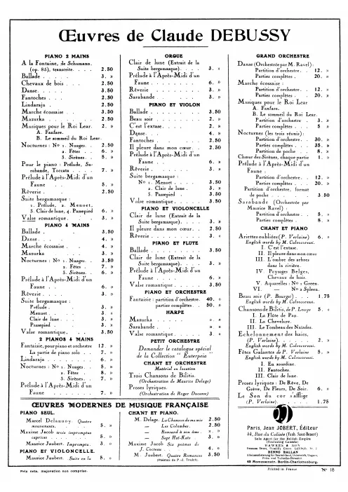 First page of Valse Romantique