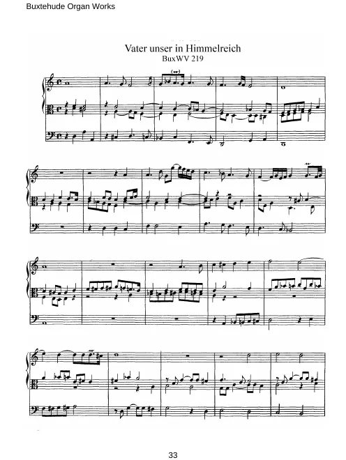 First page of Vater unser im Himmelreich