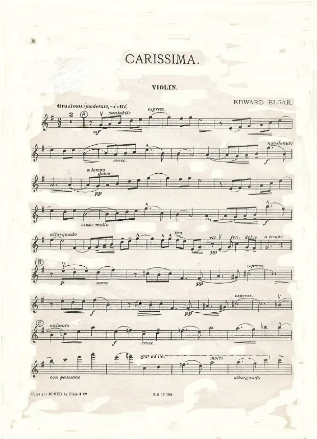 First page of Carissima