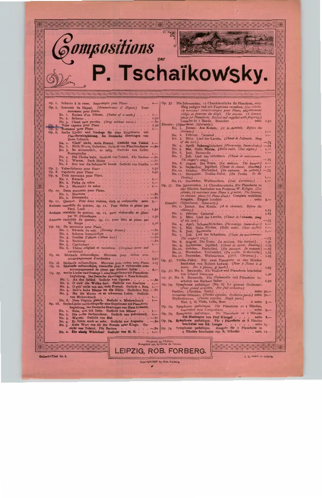 First page of Valse-Caprice