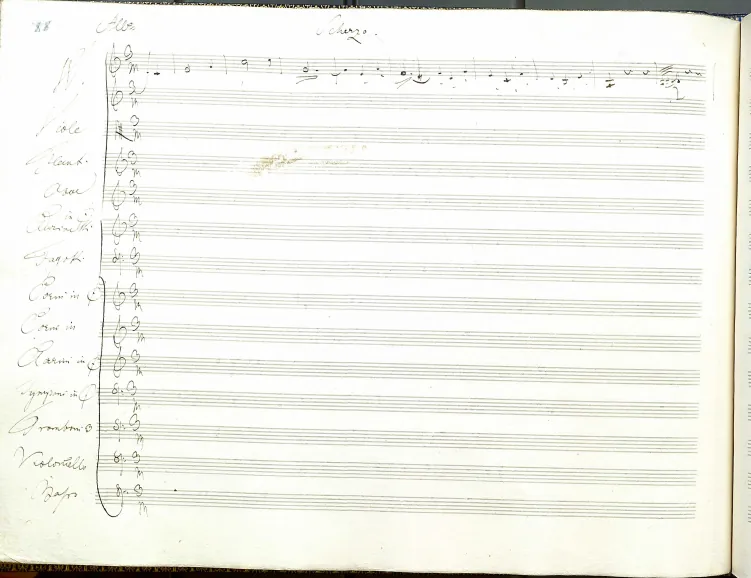 First page of Symphony No.7