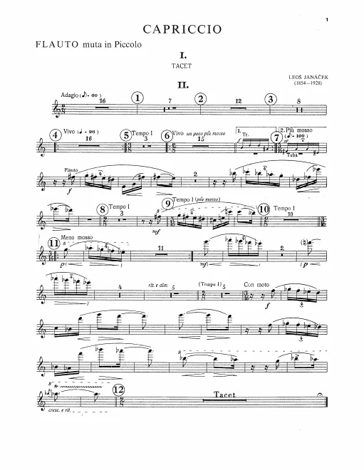 First page of Capriccio