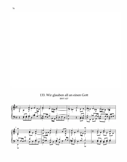First page of Wir glauben all an einen Gott