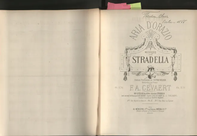 First page of Orazio Cocle