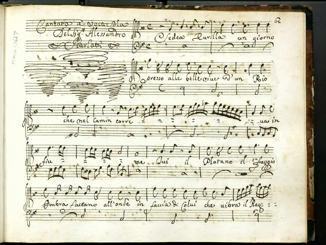 First page of Sedeva Eurilla un giorno