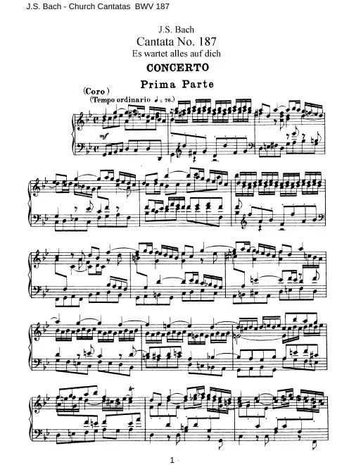 First page of Es wartet alles auf dich