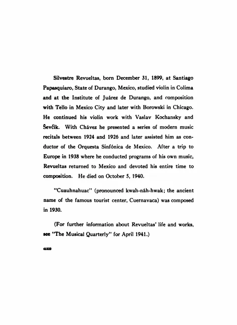 First page of Cuauhnáhuac