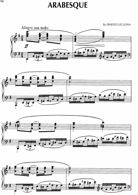 First page of Arabesque