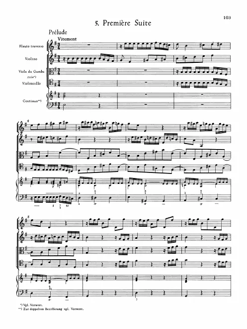 First page of Suite à 4