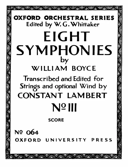 First page of Symphony No.3 in C major