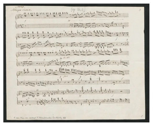 First page of 3 Caprices