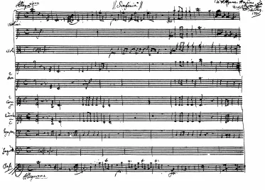 First page of Symphony No.34
