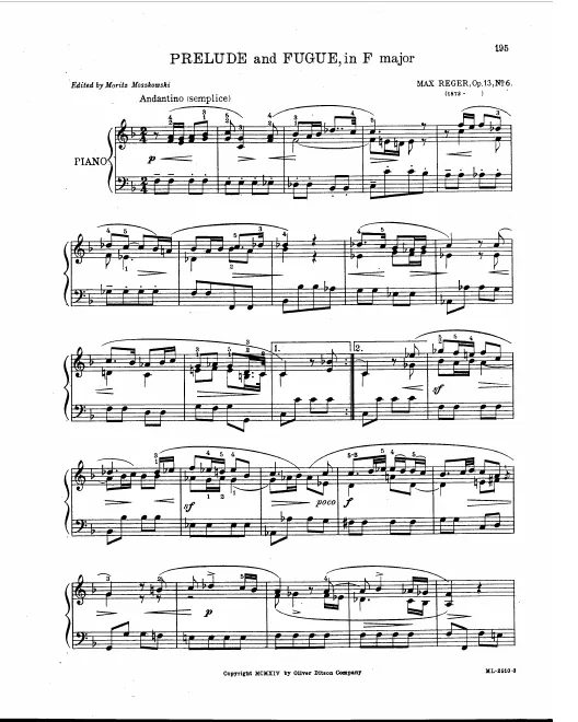 First page of Lose Blätter