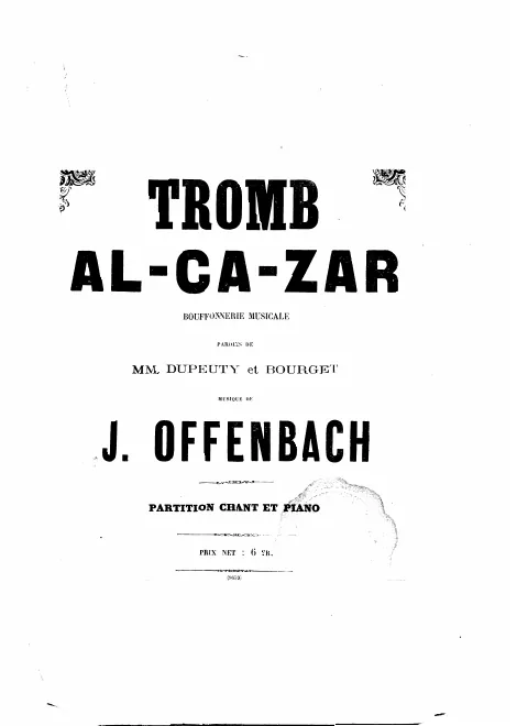 First page of Tromb-al-ca-zar, ou Les criminels dramatiques