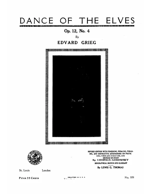 First page of Lyric Pieces