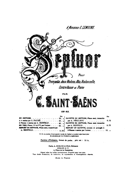 First page of Septet