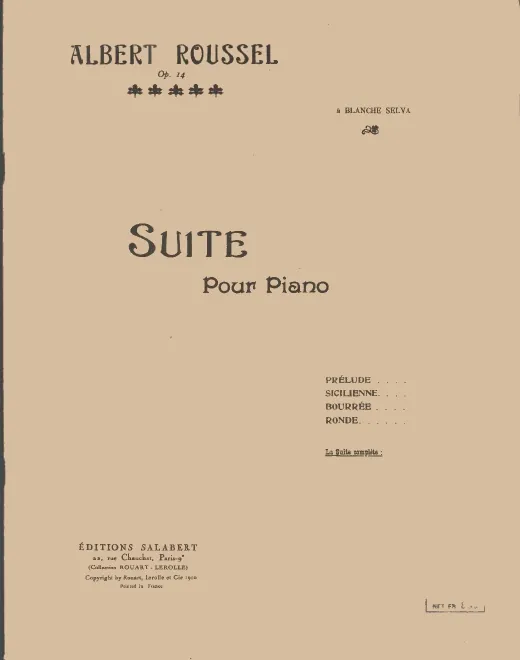 First page of Suite